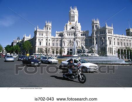 Palacio de Comunicaciones, Madrid, Spain View Large Photo Image Stock Image - Palacio de Comunicaciones, Madrid, Spain. Fotosearch