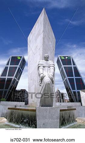 Puerta de Europa, Madrid, Spain View Large Photo Image Stock Image - Puerta de Europa, Madrid, Spain. Fotosearch