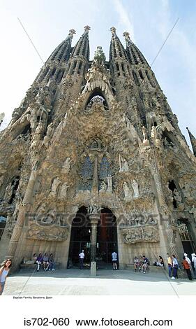 Stock Image - Sagrada Família, Barcelona, Spain. Fotosearch