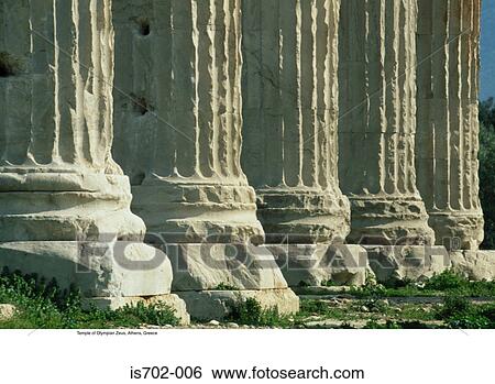 Stock Photograph - Temple of Olympian Zeus, Athens, Greece. Fotosearch