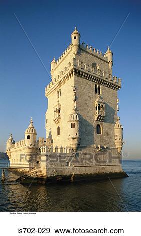 Torre de Belém, Lisbon, Portugal View Large Photo Image Stock Photo - Torre de Belém, Lisbon, Portugal. Fotosearch