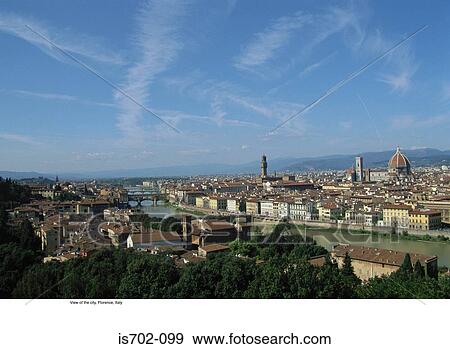 View of the city, Florence, Italy View Large Photo Image Stock Photo - View of the city, Florence, Italy. Fotosearch