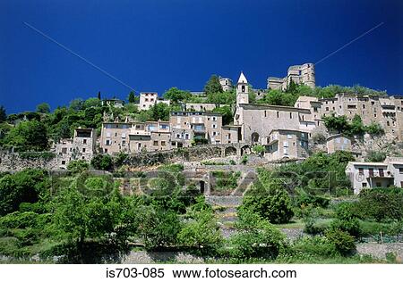 Montbrun-les-Bains View Large Photo Image Stock Photography - Montbrun-les-Bains. Fotosearch