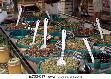 Olive stall, Place des Prêcheurs, Aix-en-Provence View Large Photo Image Stock Photo - Olive stall, Place des Prêcheurs, Aix-en-Provence. Fotosearch