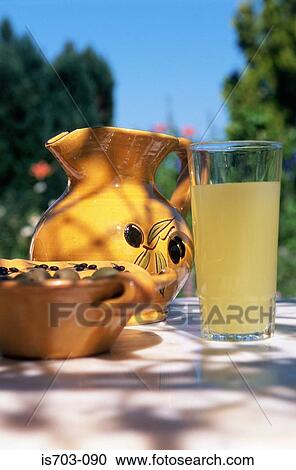 Pastis and olives View Large Photo Image Stock Image - Pastis and olives. Fotosearch