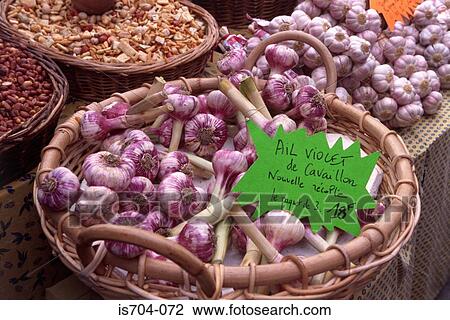 Garlic stall, St Rémy View Large Photo Image Stock Image - Garlic stall, St Rémy. Fotosearch