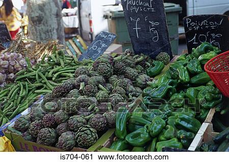 Market stall, Maussane View Large Photo Image Stock Image - Market stall, Maussane. Fotosearch