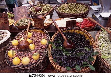 Olive stall, St Rémy View Large Photo Image Stock Photograph - Olive stall, St Rémy. Fotosearch