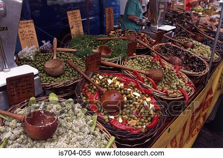 Olive stall, St Rémy View Large Photo Image Stock Photography - Olive stall, St Rémy. Fotosearch