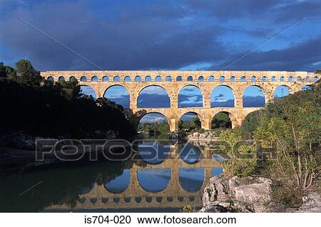 Pont du Gard, nr Remoulins View Large Photo Image Stock Image - Pont du Gard, nr Remoulins. Fotosearch