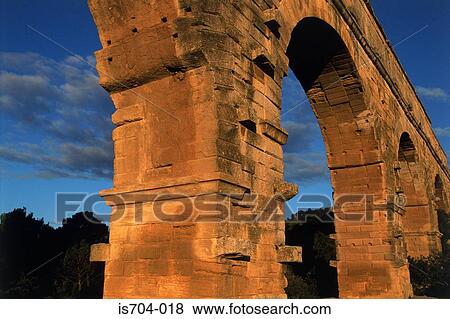 Pont du Gard, nr Remoulins View Large Photo Image Stock Photo - Pont du Gard, nr Remoulins. Fotosearch