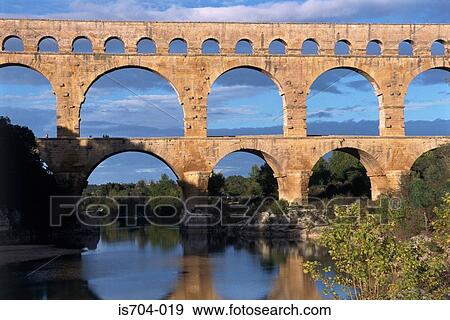 Pont du Gard, nr Remoulins View Large Photo Image Stock Photo - Pont du Gard, nr Remoulins. Fotosearch