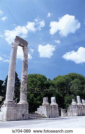 Roman Theatre, Arles View Large Photo Image Stock Photo - Roman Theatre, Arles. Fotosearch