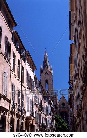 Rue Cardinale, Aix-en-Provence View Large Photo Image Stock Image - Rue Cardinale, Aix-en-Provence. Fotosearch