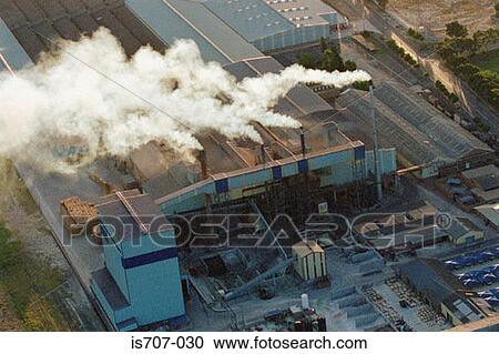 A highly polluting factory View Large Photo Image Stock Image - A highly polluting factory . Fotosearch