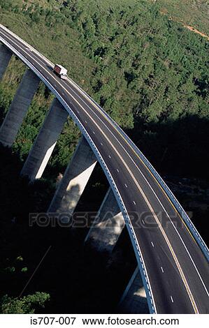 A suspended motorway View Large Photo Image Stock Photo - A suspended motorway. Fotosearch