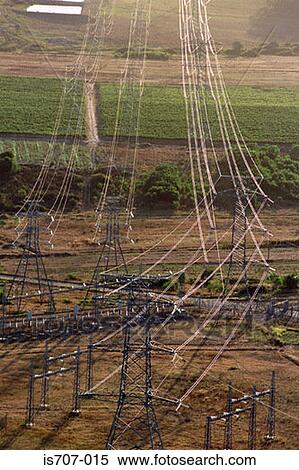Electricity pylon View Large Photo Image Stock Photography - Electricity pylon. Fotosearch