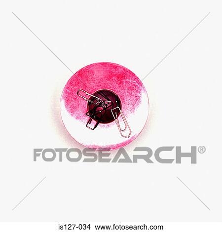 Magnet paper clip holder View Large Photo Image Picture - Magnet paper clip holder. Fotosearch