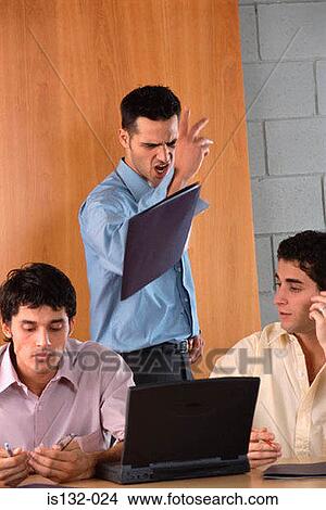 Angry businessman View Large Photo Image Picture - Angry businessman. Fotosearch