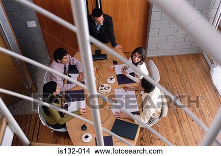 Picture - Business meeting. Fotosearch