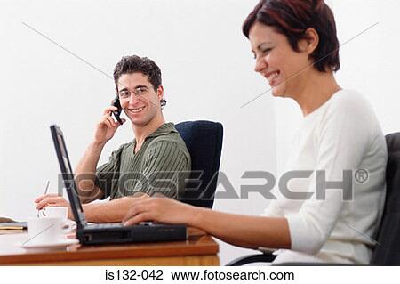Businesspeople laughing View Large Photo Image Stock Image - Businesspeople laughing. Fotosearch