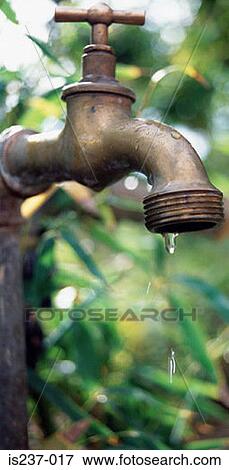 Stock Photo - Garden tap. Fotosearch
