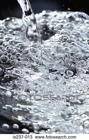 Stock Image - Water bubbles. Fotosearch