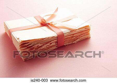 Letters tied with ribbon View Large Photo Image Stock Image - Letters tied with ribbon. Fotosearch