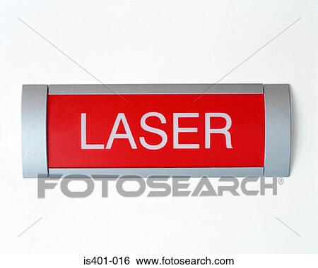 Laser sign View Large Photo Image Stock Photograph - Laser sign. Fotosearch