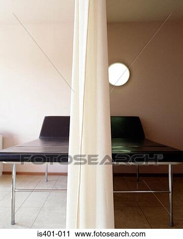 Treatment couches in hospital View Large Photo Image Stock Image - Treatment couches in hospital. Fotosearch