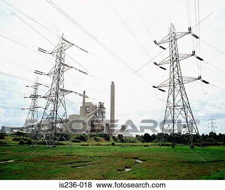 Electricity pylon View Large Photo Image Stock Photo - Electricity pylon. Fotosearch