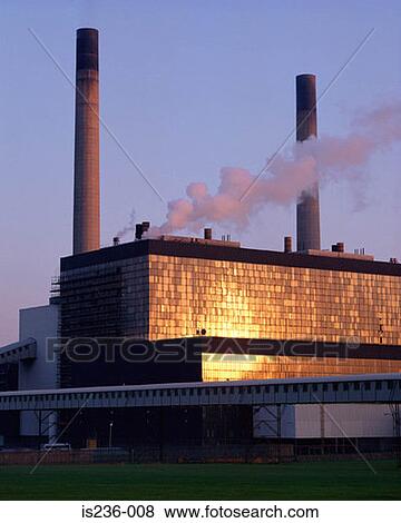 Stock Photo - Industrial plant. Fotosearch