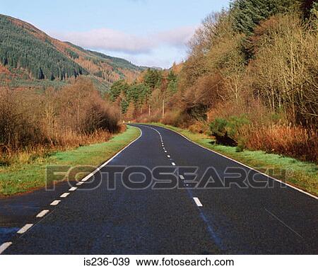 Road through countryside View Large Photo Image Stock Photo - Road through countryside. Fotosearch