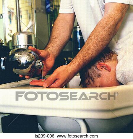 Boy at barbers View Large Photo Image Stock Photograph - Boy at barbers. Fotosearch