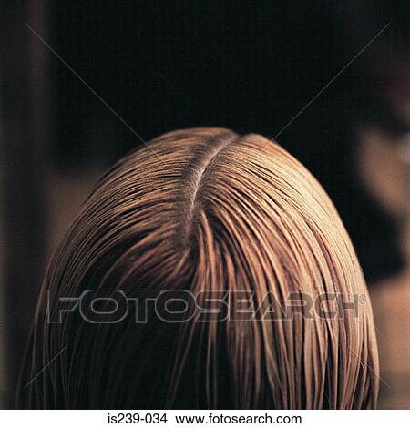 Woman at hairdressers View Large Photo Image Picture - Woman at hairdressers. Fotosearch