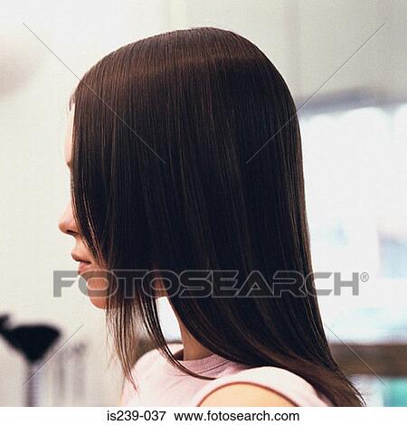 Woman at hairdressers View Large Photo Image Stock Photo - Woman at hairdressers. Fotosearch