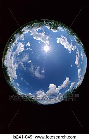 Circular sky View Large Photo Image Stock Photo - Circular sky. Fotosearch