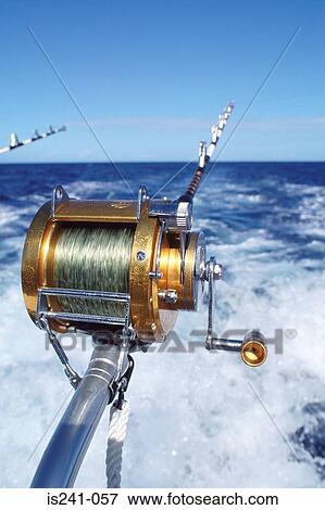 Fishing reels on boat View Large Photo Image Stock Photo - Fishing reels on boat. Fotosearch