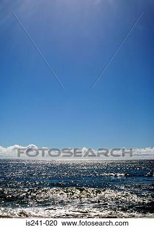 Ocean and clear sky View Large Photo Image Stock Image - Ocean and clear sky. Fotosearch
