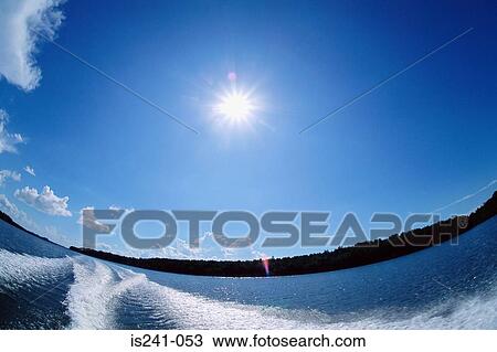 Sun over ocean View Large Photo Image Stock Image - Sun over ocean. Fotosearch