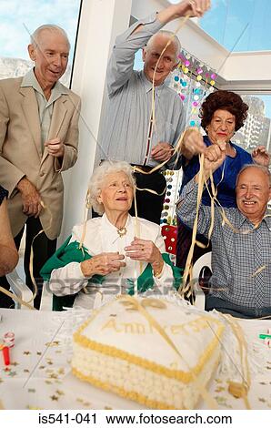 Stock Image - Anniversary celebration. Fotosearch
