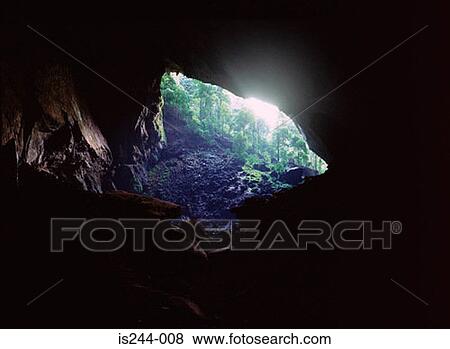 Dark cave View Large Photo Image Stock Photo - Dark cave. Fotosearch