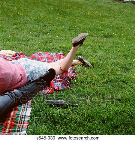 blanket, grass, holiday, lying down View Large Photo Image Stock Image - blanket, grass, holiday, lying down. Fotosearch