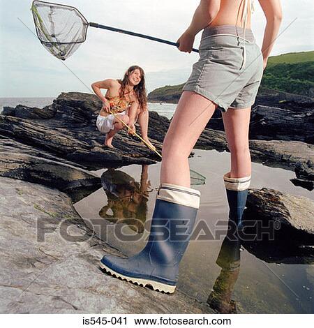 boot, fishing, fishing net, girl, holiday View Large Photo Image Stock Image - boot, fishing, fishing net, girl, holiday. Fotosearch