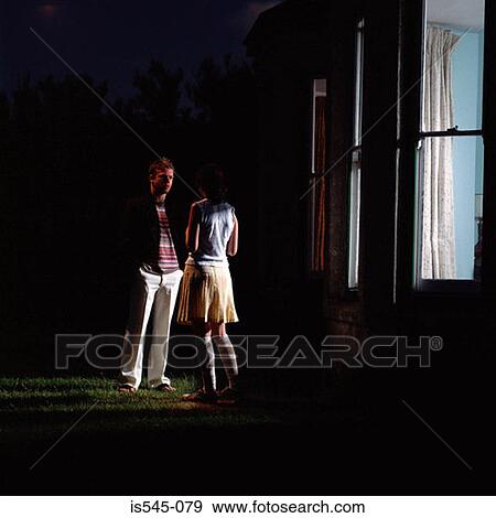 dark, evening, house, light View Large Photo Image Stock Photo - dark, evening, house, light. Fotosearch