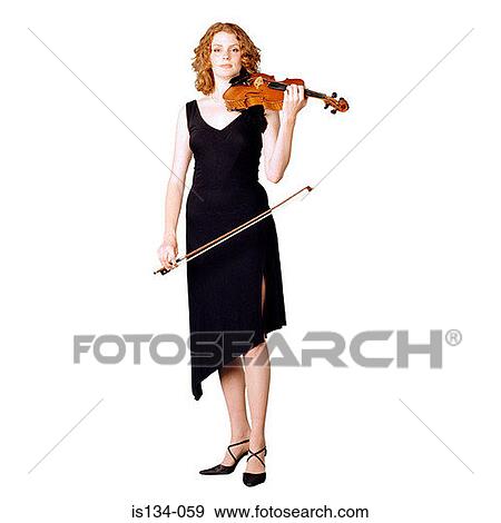 Stock Photo - Caucasian, dress, female, holding. Fotosearch