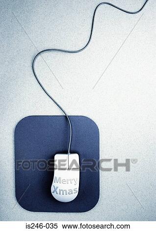 Merry Xmas computer mouse View Large Photo Image Stock Photography - Merry Xmas computer mouse. Fotosearch