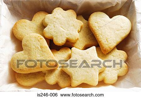 Shortbread biscuits View Large Photo Image Stock Photograph - Shortbread biscuits. Fotosearch