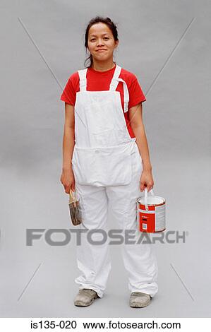Painter and decorator View Large Photo Image Stock Image - Painter and decorator. Fotosearch