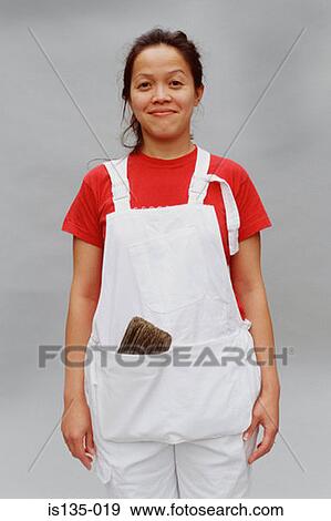 Painter and decorator View Large Photo Image Stock Photo - Painter and decorator. Fotosearch
